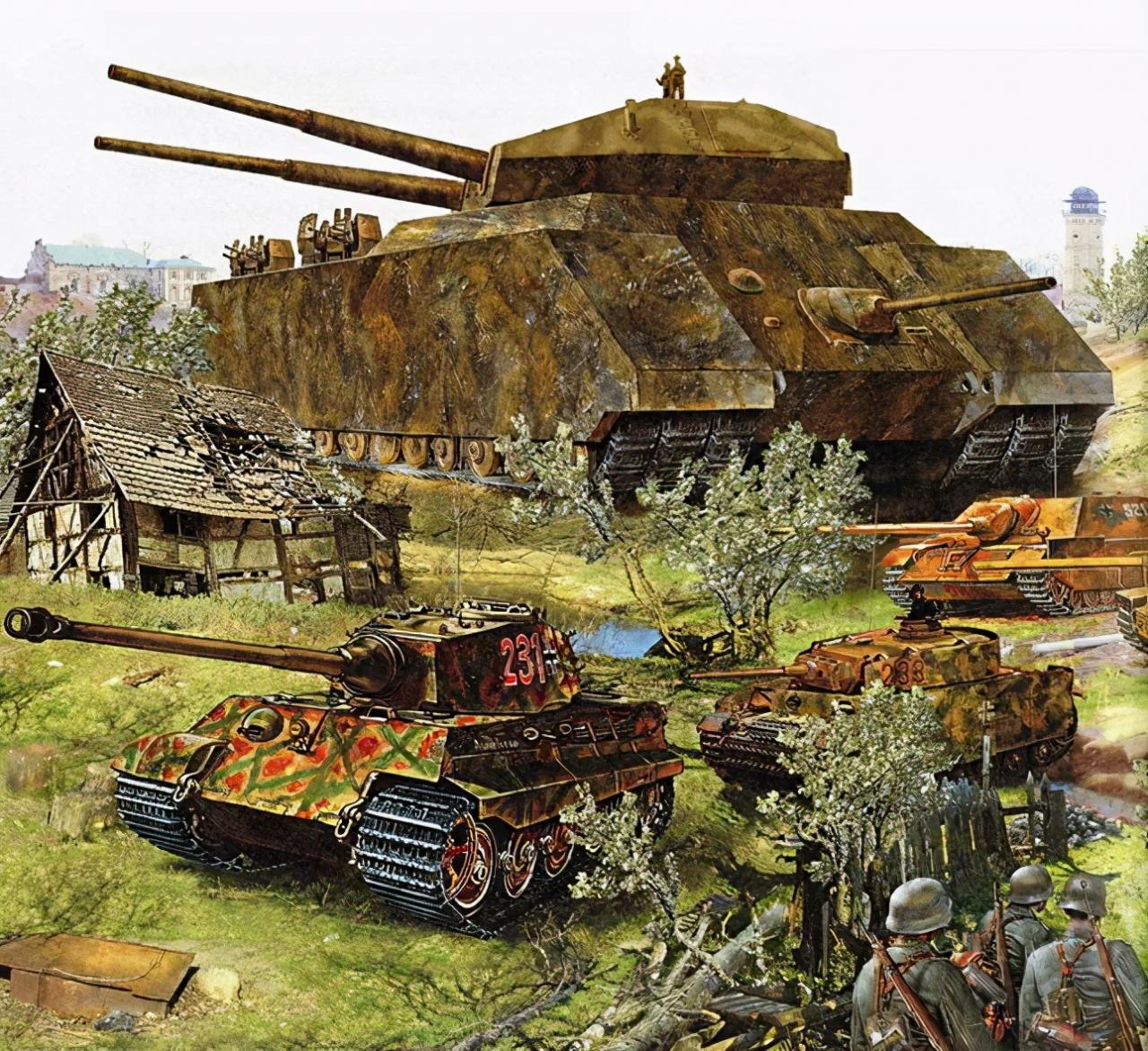 沙皇坦克（完美诠释战斗名族对大的痴迷追求） 的第2张图片